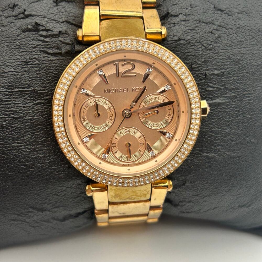 Michael Kors Parker MK6352 Women Stainless Steel Analog Dial Quartz Watch